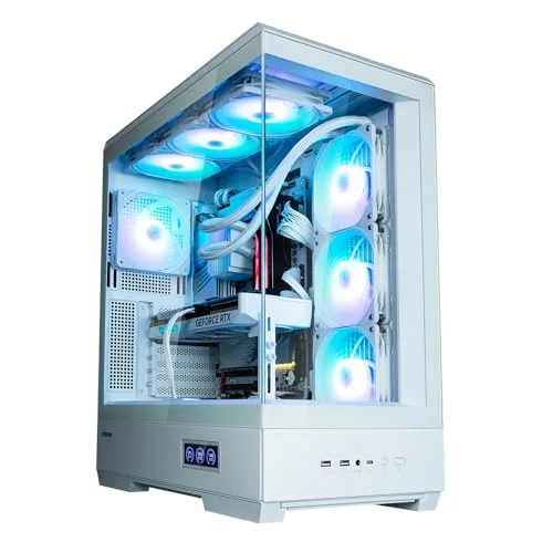 Zalman P50 DS ATX RGB White - vue 2