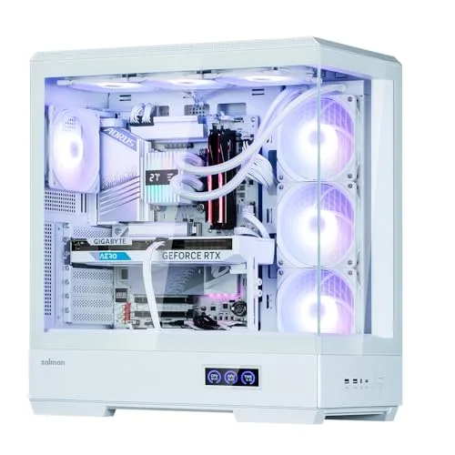 Zalman P50 DS ATX RGB White - vue 5