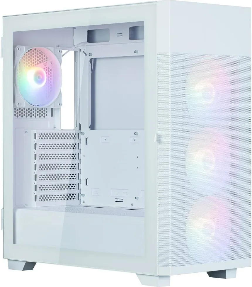 Zalman S5 Neo ATX RGB White - vue 2