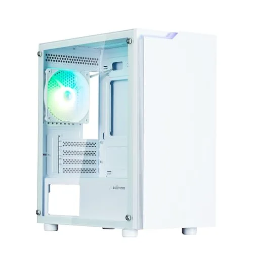 Zalman T4 Plus mATX RGB White - vue 2