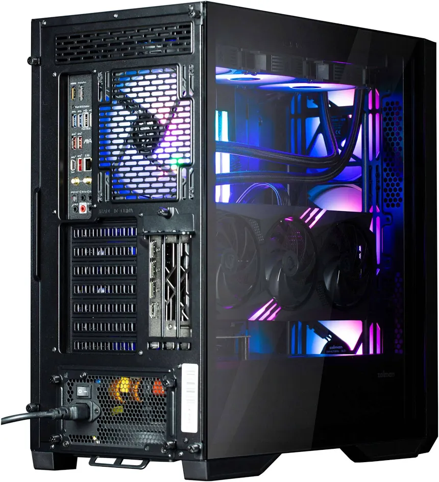 Zalman Z9 Iceberg MS ATX RGB - vue 2