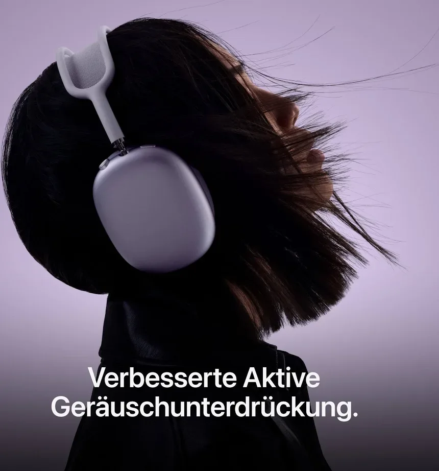 Apple AirPods Max Bleu Blanc - vue 5