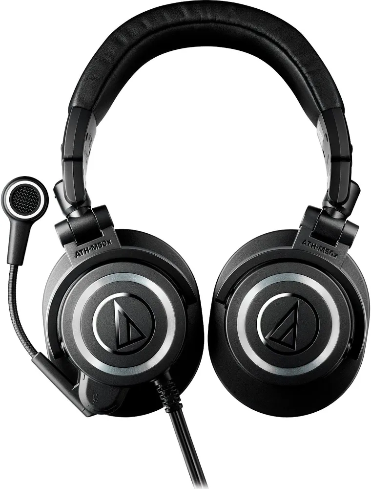 Audio-Technica ATH-M50xSTS Noir - vue 2