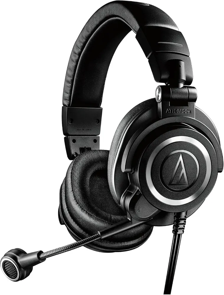 Audio-Technica ATH-M50xSTS Noir - vue 1