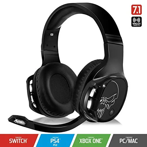 Spirit of Gamer XPERT-H1100 Casque Gaming Sans Fil 7.1 Surround