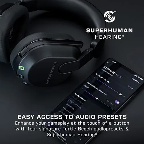 Casque de gaming multi-plateforme sans fil - TURTLE BEACH - Stealth™ 600 XB (Gen 3) - Noir - vue 9