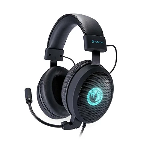 Nacon GH-300SR Casque Gaming USB 7.1 Virtual Surround Micro Amovible