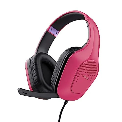 Trust GXT 415 Zirox Casque gaming léger 50 mm