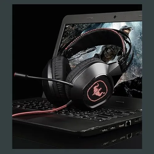 OVLENG GT65 rouge 40mm LED USB/jack - vue 5
