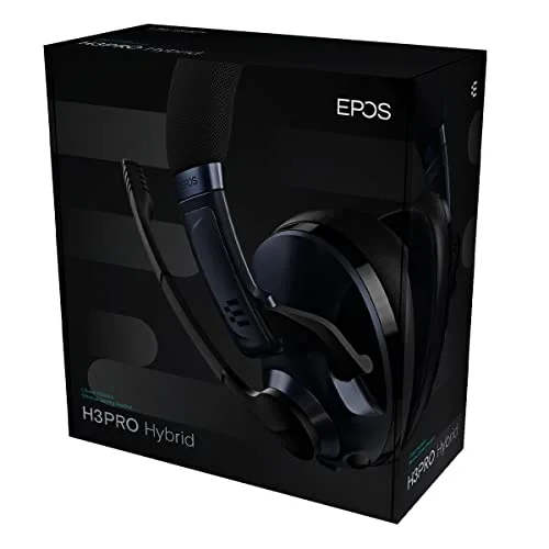 EPOS H3PRO Hybrid Noir Sans-fil 2.4 GHz + Bluetooth 5.2 ANC 38h - vue 8