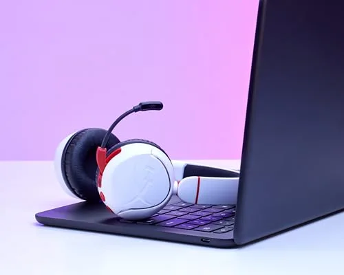 Casque Gamer Sans Fil - HyperX Cloud Mini - pour PC & console - Blanc - vue 2