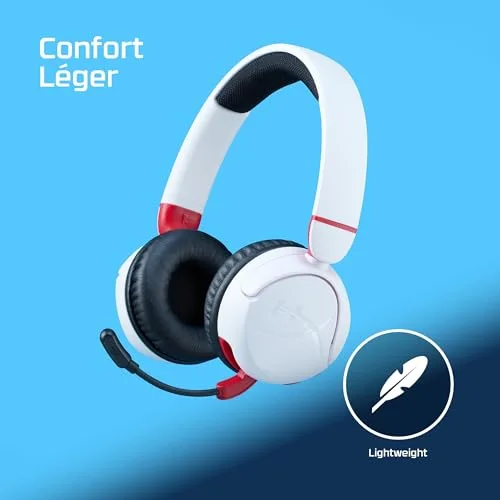 Casque Gamer Sans Fil - HyperX Cloud Mini - pour PC & console - Blanc - vue 6