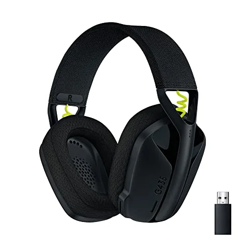 Logitech G435 Lightspeed Noir Sans-fil Bluetooth 18h