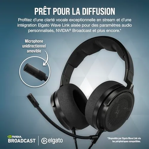 Corsair Virtuoso Pro Graphène Ouvert Filaire Noir - vue 5
