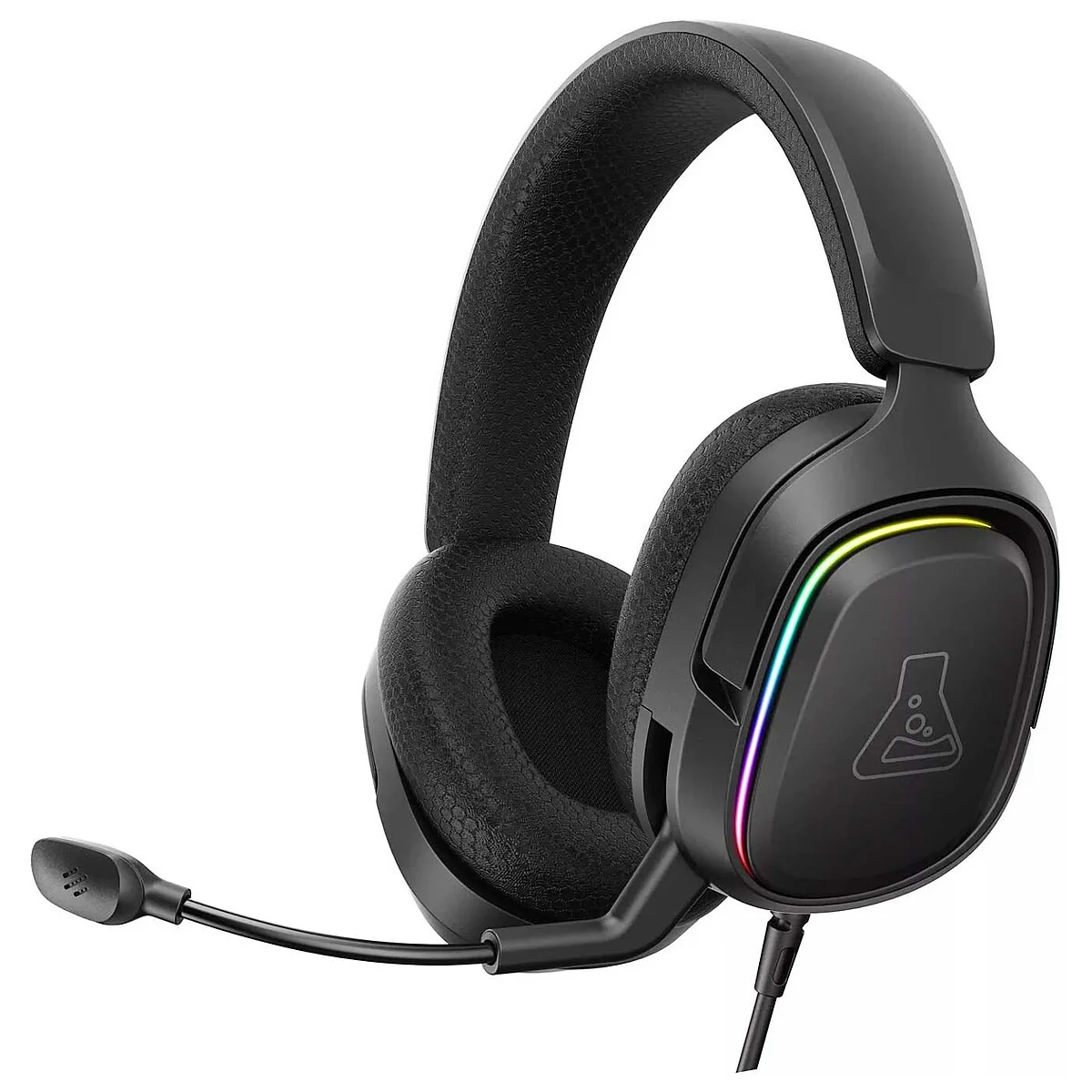 THE G-LAB KORP MERCURY Casque Gaming Filaire RGB