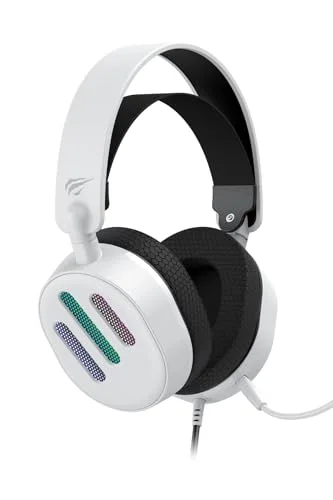HAVIT H2038U RGB Blanc 50mm USB 7.1