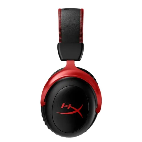 HyperX Cloud II Wireless Noir et Rouge 30h 53mm - vue 3