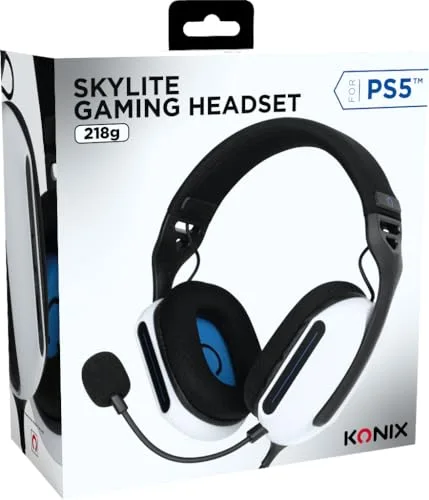 KONIX Skylite Casque Gaming Ultra-léger 218g Hi-Fi - vue 5