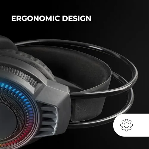 Mars Gaming MH124 Casque Gaming FRGB Rainbow Micro Flexible - vue 3