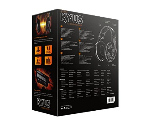 NOX Krom Kyus 7.1 Casque Gaming Filaire USB - vue 8