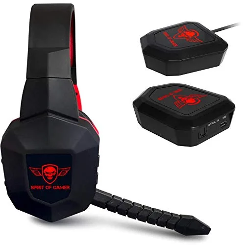 Spirit Of Gamer Casque Gaming Sans Fil RF 2.4 GHz Micro Amovible - vue 2