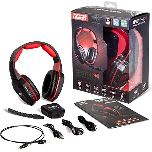 Spirit Of Gamer Casque Gaming Sans Fil RF 2.4 GHz Micro Amovible - vue 4