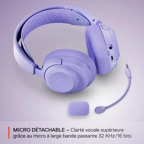 SteelSeries Arctis Nova 3XW Noir Sans-fil 2,4 GHz + Bluetooth 40 h - vue 8