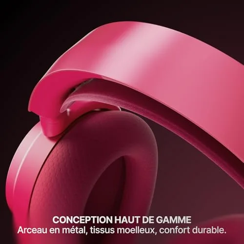 SteelSeries Arctis Nova 7X Gen 2 Magenta 50h Bluetooth USB-C - vue 8