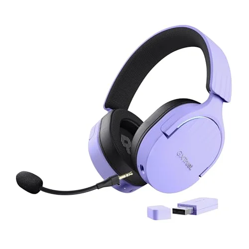 Trust Gaming GXT 491P Fayzo Casque Sans-Fil 7.1 Violet