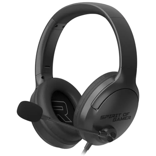 Spirit of Gamer PRO H4 DARK Filaire Jack 3,5 mm