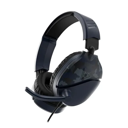 Turtle Beach Recon 70 Camo Bleu Casque Gaming Filaire 40mm