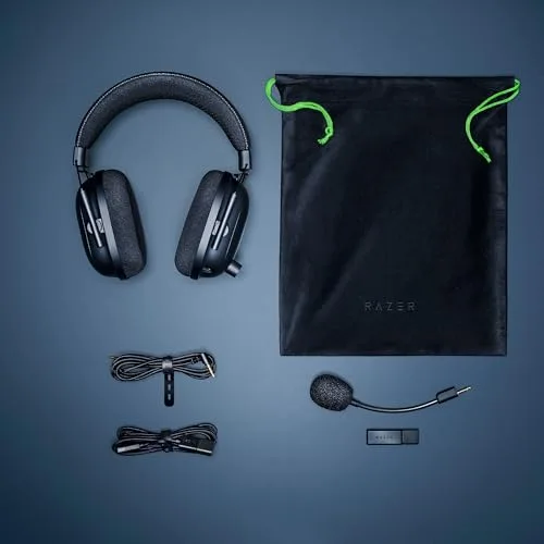 Razer BlackShark V2 Pro Sans-fil Haut-parleurs Titane 50mm - vue 8