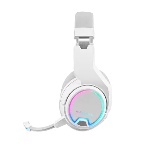 Mars Gaming MHW-100 Sans-fil Blanc ARGB 40h - vue 4