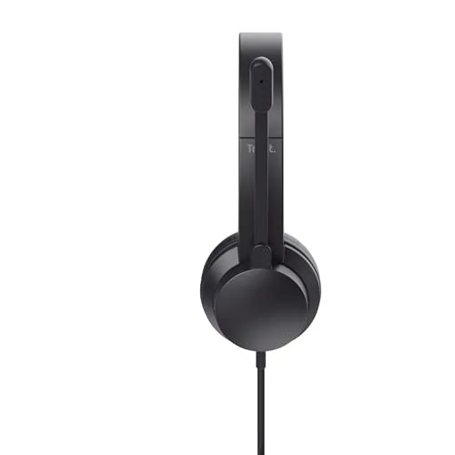 Trust Roha II USB PC Headset Noir Micro antibruit - vue 9