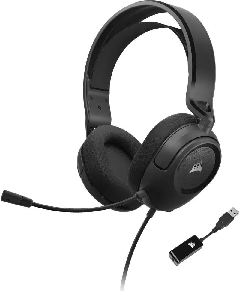 Corsair HS35 Surround v2 Noir - vue 1