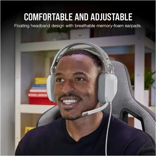 Corsair HS80 RGB Wireless Noir - vue 5