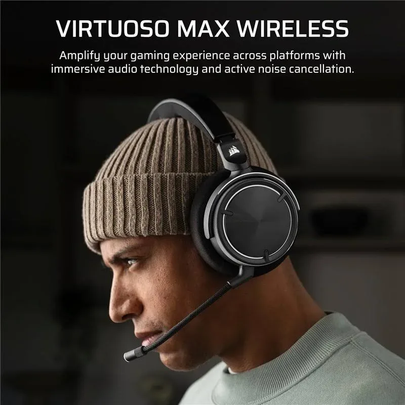 Corsair Virtuoso Max Noir - vue 2