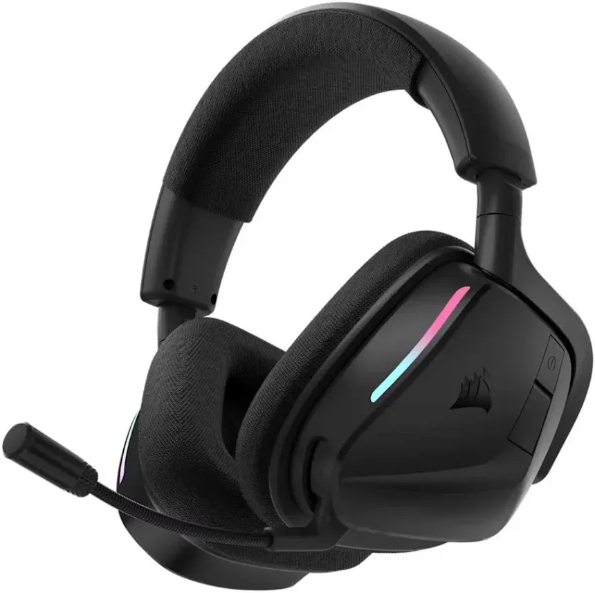 Corsair VOID v2 MAX Wireless Noir - vue 1