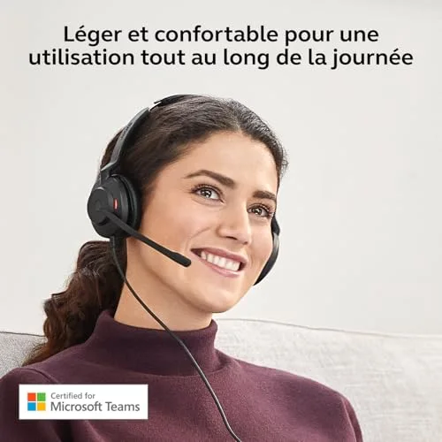 Jabra Evolve2 30 SE Micro-casque supra-auriculaire filaire USB-A/C stéréo noir - vue 3