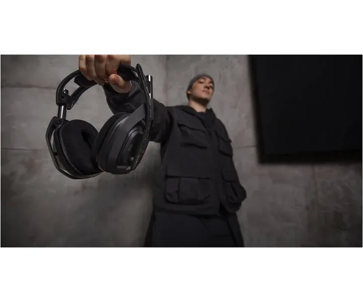 Logitech G Astro A50 X Lightspeed Noir - vue 3
