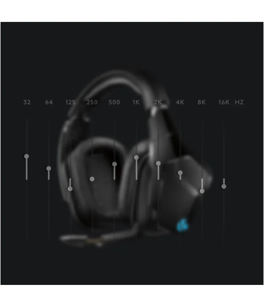 Logitech G935 Wireless Noir - vue 4