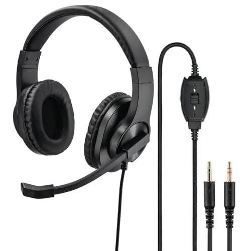 Hama HS-P300 PC Office Headset Filaire Stéréo Noir - vue 8