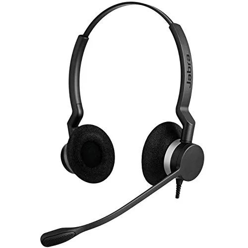 Jabra BIZ 2300 USB UC Duo Noir Filaire Supra-aural