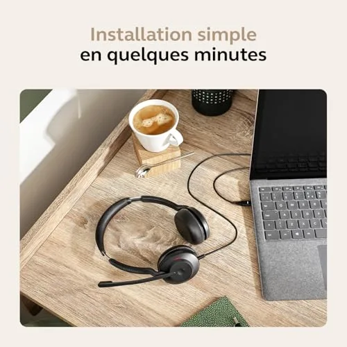 Jabra Evolve2 30 SE UC Stereo USB-A Filaire Sur-oreille - vue 6