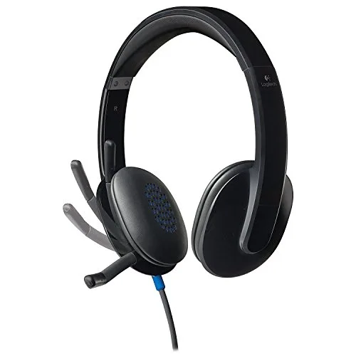 Logitech H540 Casque USB Filaire Noir Réduction de bruit micro - vue 2
