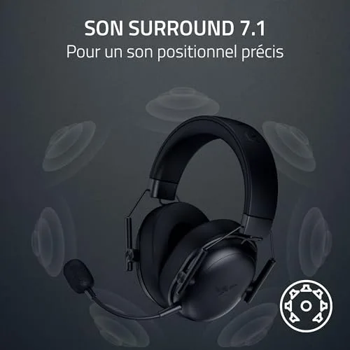 Razer BlackShark V3 X Hyperspeed - vue 9