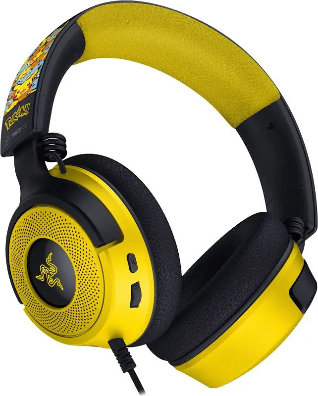 Razer Kraken V4 X Pokémon Kanto Starters Edition Jaune - vue 2