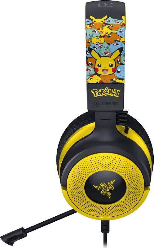 Razer Kraken V4 X Pokémon Kanto Starters Edition Jaune - vue 3