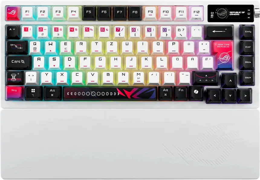 ASUS ROG Azoth X Blanc - vue 2