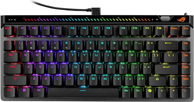 ASUS ROG Falchion ACE 75 HE Noir - vue 1